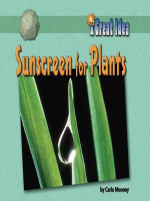 cover image of Sunscreen for Plants